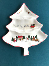 MASON'S PIATTO CHRISTMAS VILLAGE PORCELLANA INGLESE VINTAGE