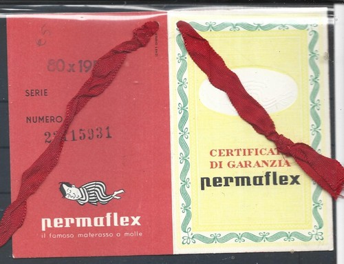 Pistoia permaflex certificato - pistoia,