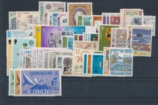 1979 EUROPA CEPT, annata completa, storia postale, 31 paesi 68 valori postali