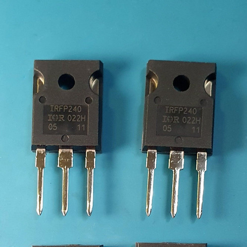 Power mosfet irfp240 case - 2x,