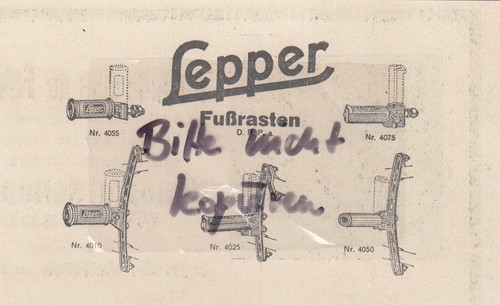 Lepper pubblicità 1931 - pubblicità,