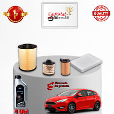 KIT TAGLIANDO 4 FILTRI + 4 LITRI OLIO FORD FOCUS III 1.5 TDCI 88KW DAL 2014 ->