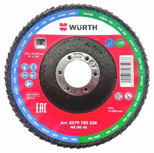Disco abrasivo würth - disco,