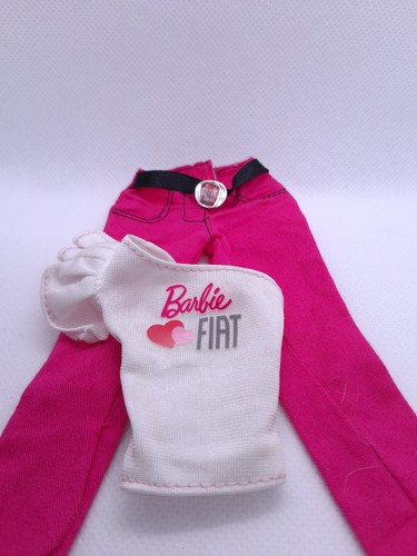 Barbie fiat 500 vestito bianco - barbie,
