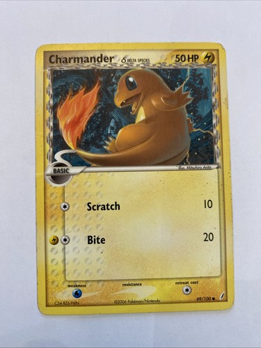 Pokemon charmander 100 2006 - 49/100,