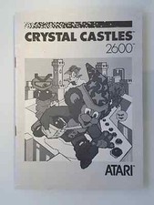 MANUALE ISTRUZIONI ATARI VCS - CRYSTAL CASTLE ATARI