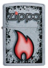ZIPPO ★ FLAME & LOGO