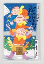 Scheda Telefonica NATALE CHRISTMAS Francia Telephon Card NO Sip Telecom