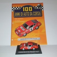PORSCHE 911 S RALLY MONTECARLO 1970 CON FASCICOLO DE AGOSTINI SCALA 1/43