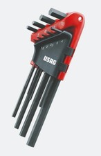 Kit brugole lunghe 9 pz chiavi