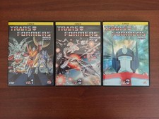 TRANSFORMERS 2010 DVD Dynit Terza Serie Completa G1 RARA  VOL 1-2-3 ITA