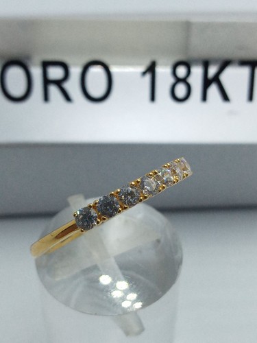 Anello oro giallo 750 - in, 18