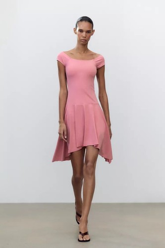 Abito asimmetrico zara - abito,