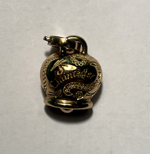 campanello chantecler oro giallo, condizione ottima nuovo mai indossato 