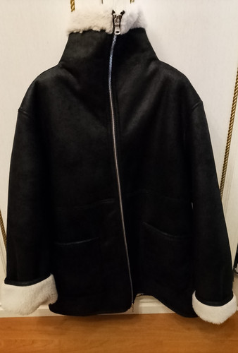 Giacca cappotto stile montone - giacca,