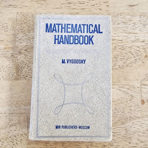 Mathematical handbook - mathematical,
