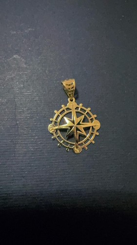 Ciondolo rosa dei venti - rosa, 2,5cm