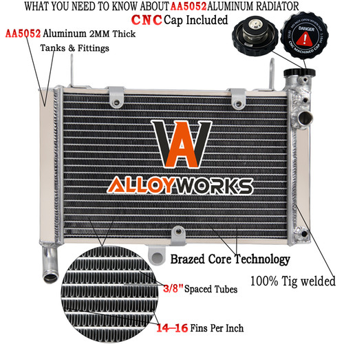 Aluminium courses radiateur - aluminium,