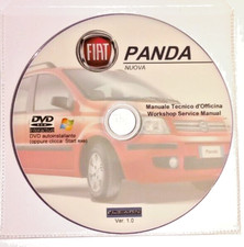 DVD MANUALE TECNICO OFFICINA FIAT NUOVA PANDA 1.1-1.2-1.3-1.4 8-16V-4x4-ZFA169*