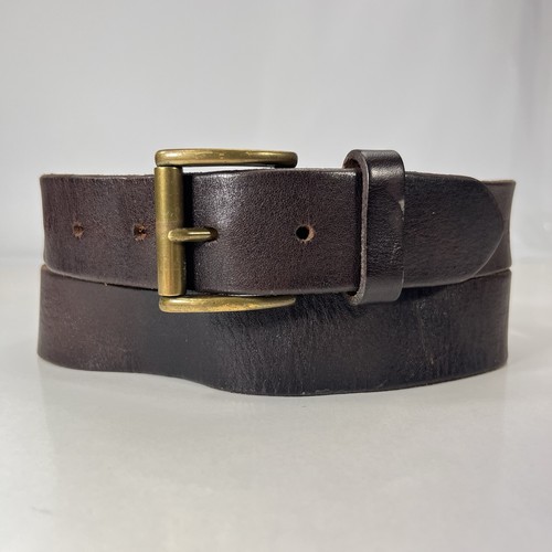 Cintura pelle marrone - cintura,