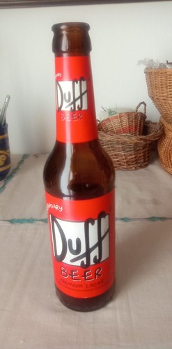 Birra duff vuota - duff,