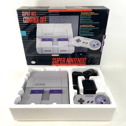 Console super nintendo snes - console,