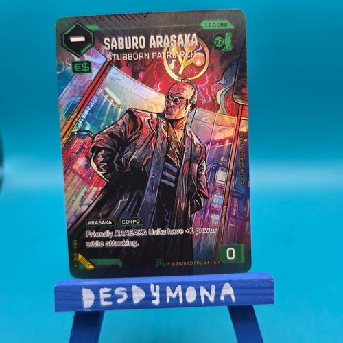 Cyberpunk tcg beta saburo - cyberpunk,