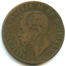 Italia 10 centesimi Vittorio