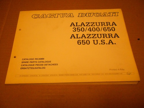 Catalogo ricambi cagiva - catalogo,