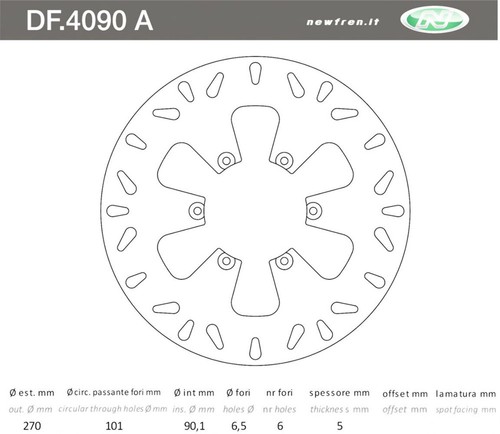 Df4090a disco freno - disco,