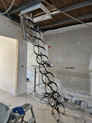 Scala retrattile soffitta