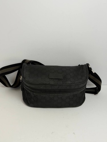 Gucci borsa cintura nera in - da,