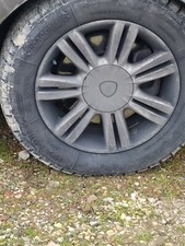 4 Cerchi In Lega Lancia 15" con gomma montata 195/60 /15