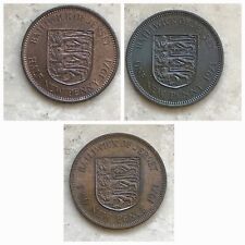 Scegli JERSEY 1971 - 1/2 penny , 1 new penny , 2 new penny - Bronzo Britannia