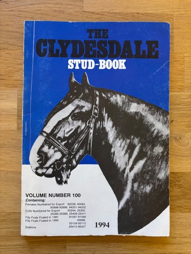 Clydesdale stud book - stud,
