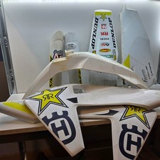 HUSQVARNA FC TC FE TE 2019 2023 PLASTICHE ROCKSTAR 125 250 350 450 PLASTICS SET