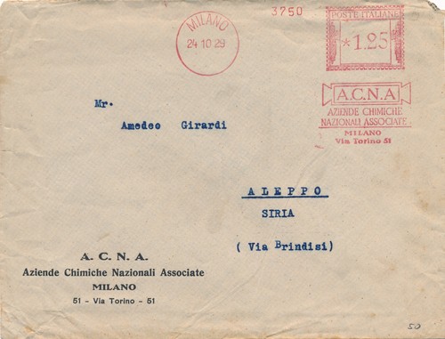 Italia regno 1929 busta - regno,