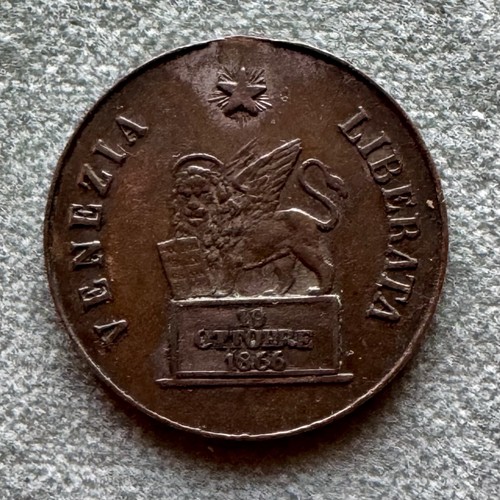 Medaglia bronzo venezia - medaglia,