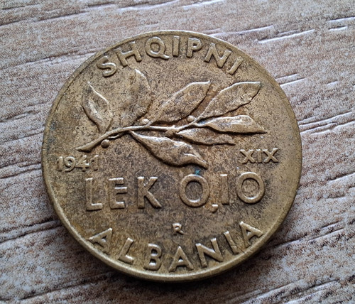 Albanie italie lek 1941 - 0.10,