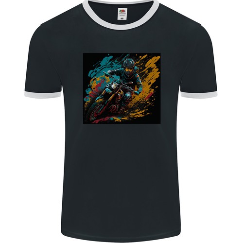 Colorato motocross immagine - un,