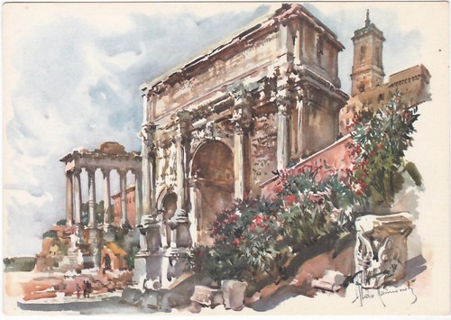Roma arco settimio - di, severo