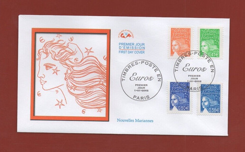 Fdc 2002 nuove mariannes - 2002,