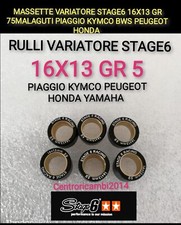 MASSETTE VARIATORE STAGE6 16X13 GR 7 MALAGUTI PIAGGIO KYMCO BWS PEUGEOT 