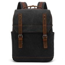 Zaino scuola vintage tela
