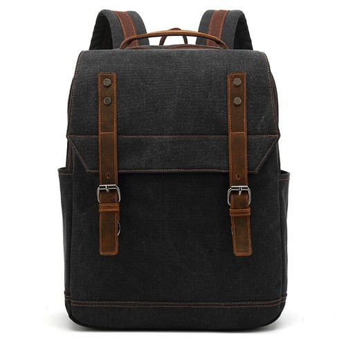 Zaino scuola vintage tela