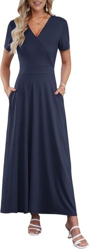 Vestito lungo donna scollo - scollo, a