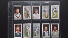 WILLS  1928.    CRICKETERS  1928 .   FULL  SET  OF  50  CARDS.