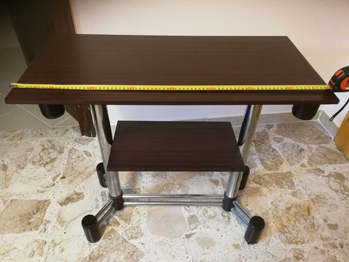 Tavolino legno scuro - scuro, e