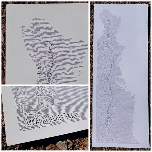 Poster appalachian trail - appalachian,