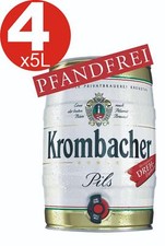 4X KROMBACHER PILS Fusto Da